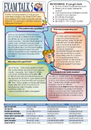 English Worksheet: Speaking Preparation 5. Friendship.