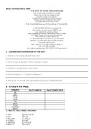 English worksheet: Present perfect