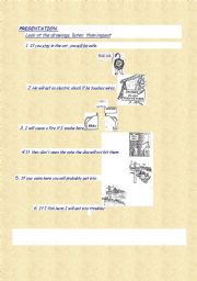 English Worksheet: A complete IF clause  lesson