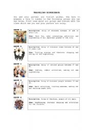 English worksheet: Traveling Experience