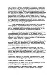 English Worksheet: we