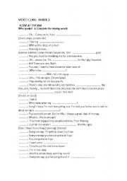 English worksheet: Video class activity: Shrek2