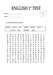 english primary test 