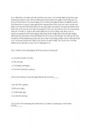 English Worksheet: multiple choice