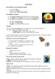 English worksheet: the soil