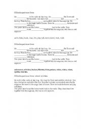 English worksheet: past simple