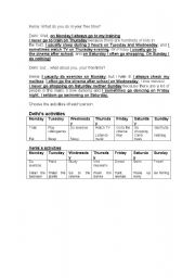 English Worksheet: frequency adverbs