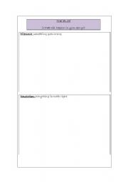 English worksheet: storyprompters