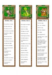 English Worksheet: Similes Bookmarks 