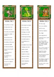 English Worksheet: Similes Bookmarks 