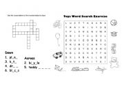 English worksheet: Toys