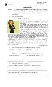 English Worksheet: English Test Discrimination