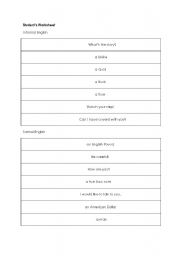 English worksheet: Informal English