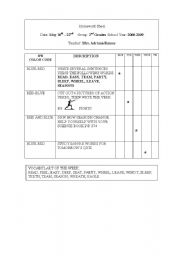 English worksheet: homework worksheet