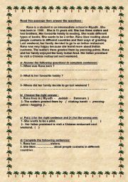 English Worksheet: Rana.