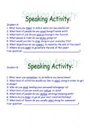 Questions & Answers using gerunds and infinitives