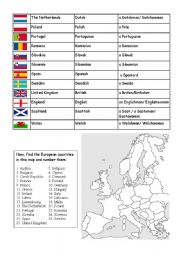 European countries grid2