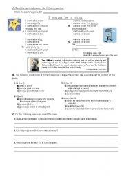 English Worksheet: I wanna be a star