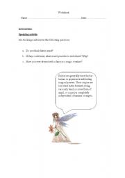 English Worksheet: Drama:A midsummer nights dream.