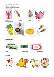 English worksheet: goods  where is it from