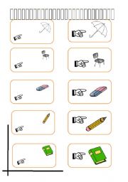 English Worksheet: This is my... that is my...