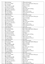 English Worksheet: Conditional sentences 