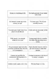 English Worksheet: Money