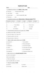 English Worksheet: should