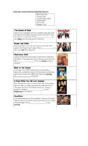 English Worksheet: Film Reviews