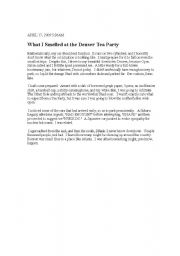 English Worksheet: dtp
