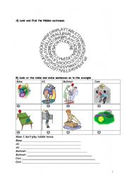 English worksheet: SPORTS