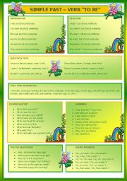 English Worksheet: VERB TO BE