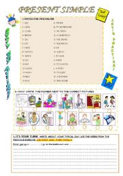 English Worksheet: Present simple Practice