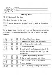 Conference Form For Kids To Fill Out 