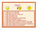 English worksheet: Moods