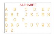 English worksheet: Alphabet