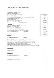 English worksheet: Amy Macdonalds song
