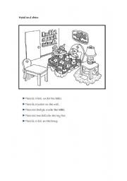 English Worksheet: Preposition