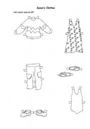 Dress up Worksheet (2/3)