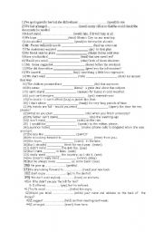 English Worksheet: gerund-infinitive