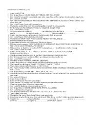 English Worksheet: General knowledge quiz