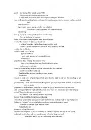 English Worksheet: banking