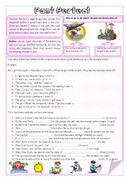 English Worksheet: Past Perfect