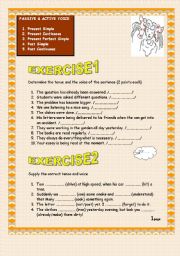 60 sentences (97 gap fills)  Tenses using easy vocabulary for better understanding