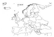 English worksheet: Europe