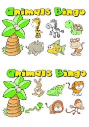 animals bingo