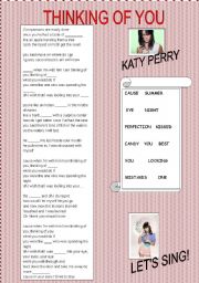 English Worksheet: KATY PERRY