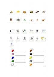 English Worksheet: Exercises elementary