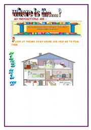 PREPOSITION IN MY HOUSE
