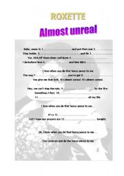 English Worksheet: ROXETTE: 